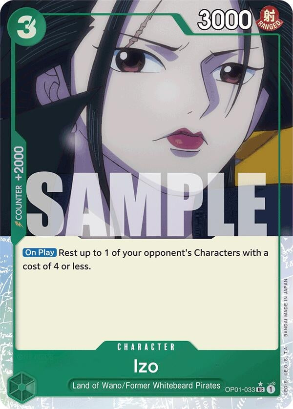 Image for Izo (OP01-033) (Full Art) (OP01-033) - One Piece Card Game