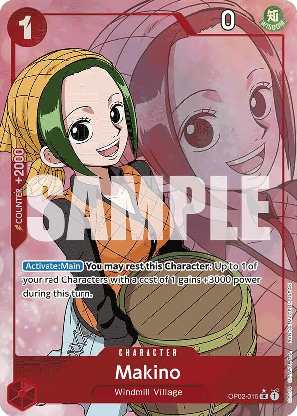 Image for Makino (Full Art) (OP02-015) - One Piece Card Game