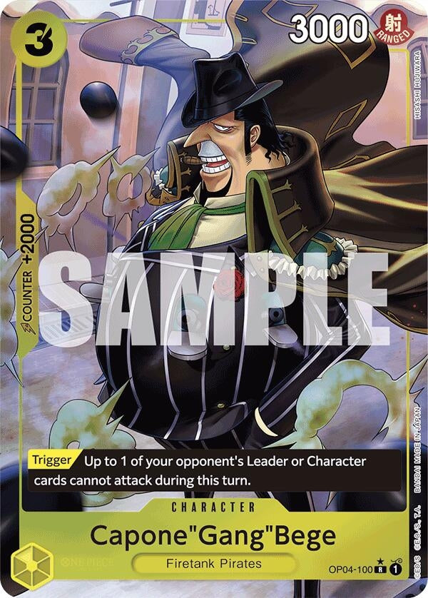Image for Capone"Gang"Bege (OP04-100) (Full Art) (OP04-100) - One Piece Card Game