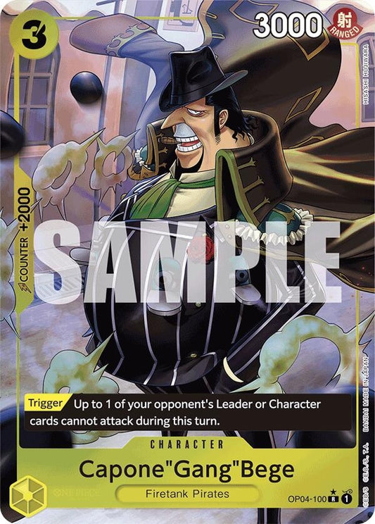 Image for Capone"Gang"Bege (OP04-100) (Full Art) (OP04-100) - One Piece Card Game