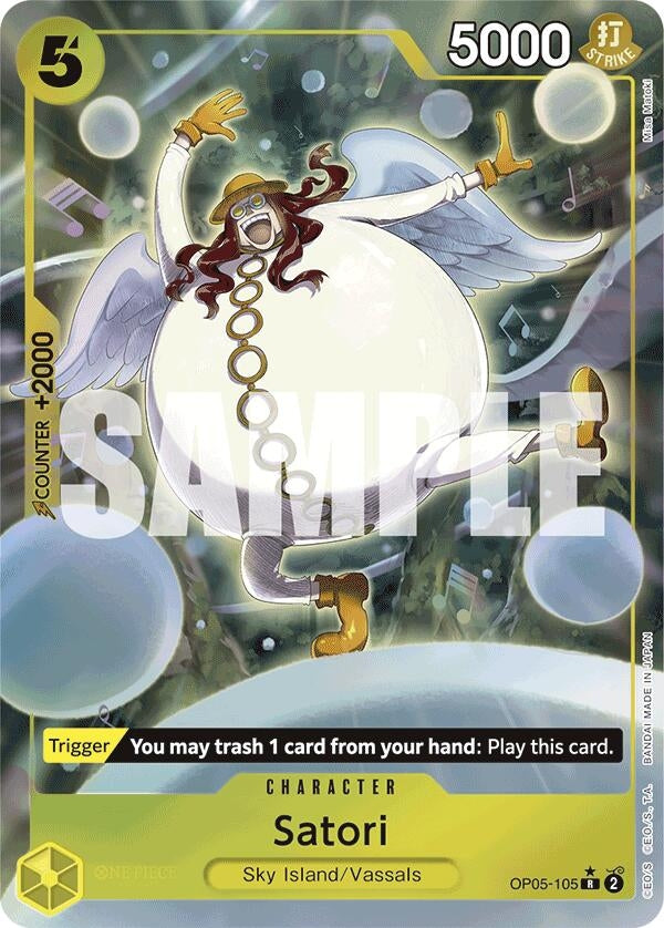 Image for Satori (Full Art) (OP05-105) - One Piece Card Game