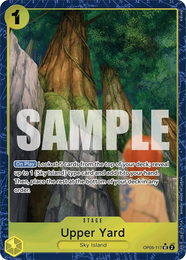 Image for Upper Yard (Alternate Art) (OP05-117) - One Piece Card Game