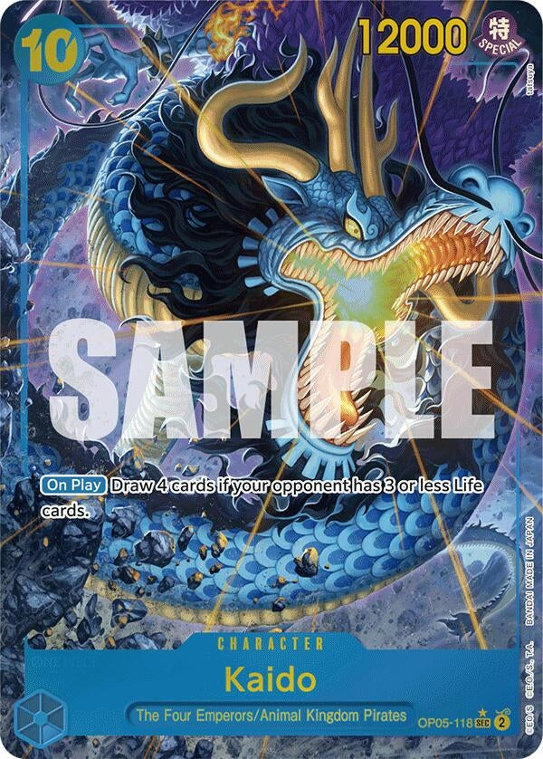 Image for Kaido (OP05-118) (Alternate Art) (OP05-118) - One Piece Card Game