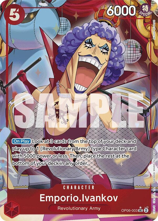 Image for Emporio.Ivankov (Full Art) (OP06-003) - One Piece Card Game