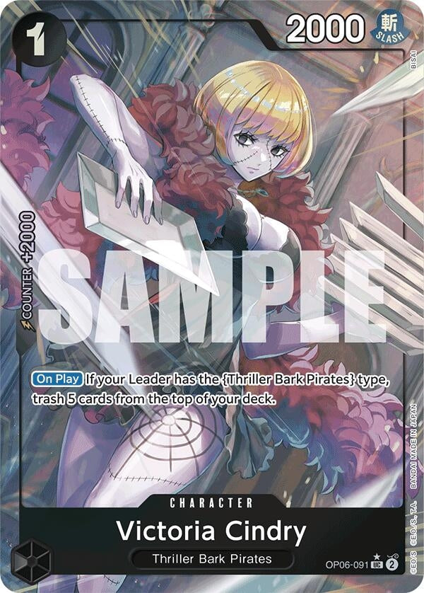 Image for Victoria Cindry (Full Art) (OP06-091) - One Piece Card Game