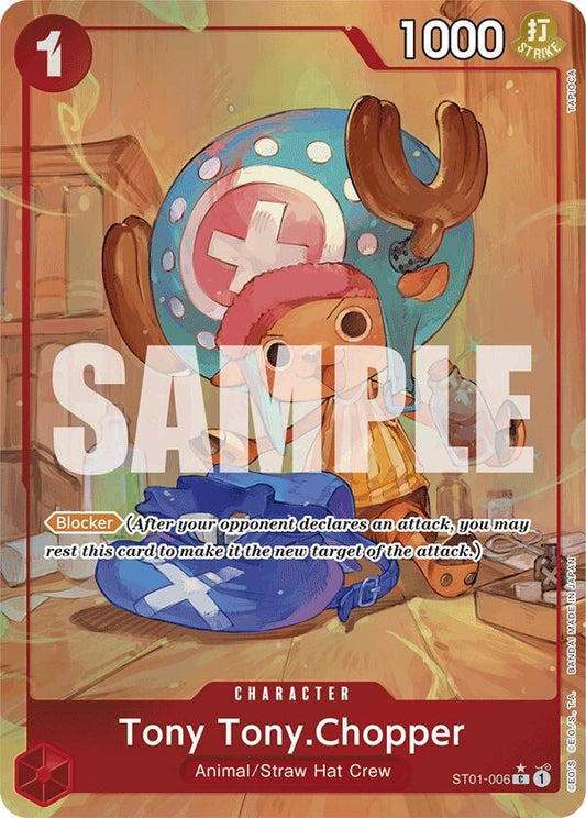 Image for Tony Tony.Chopper (ST01-006) (Alternate Art) (ST01-006) - One Piece Card Game