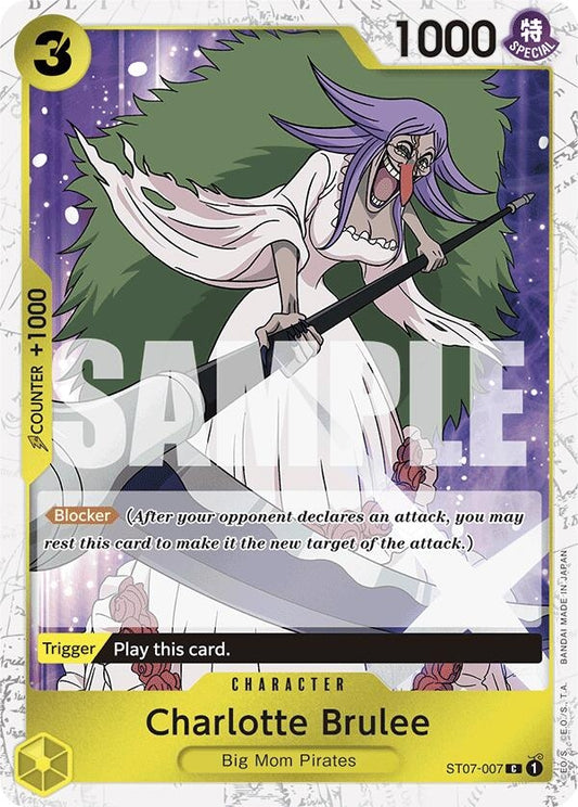 Image for Charlotte Brulee (Jolly Roger Foil) (ST07-007) - One Piece Card Game