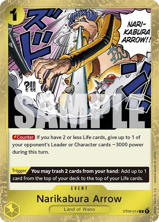 Image for Narikabura Arrow (Jolly Roger Foil) (ST09-014) - One Piece Card Game