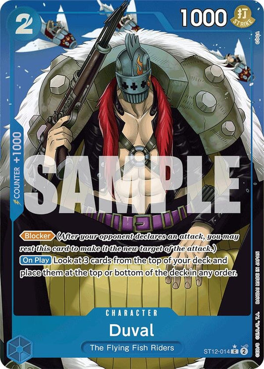 Image for Duval (Full Art) (ST12-014) - One Piece Card Game