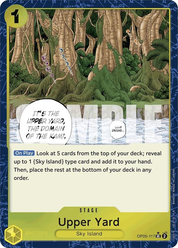 Image for Upper Yard (Textured Foil) (OP05-117) - One Piece Card Game