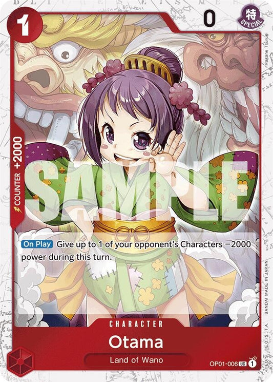 Image for Otama (Jolly Roger Foil) (OP01-006) - One Piece Card Game