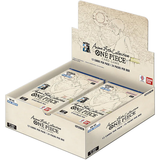 Image for Extra Booster: Anime 25th Collection Box - One Piece Card Game