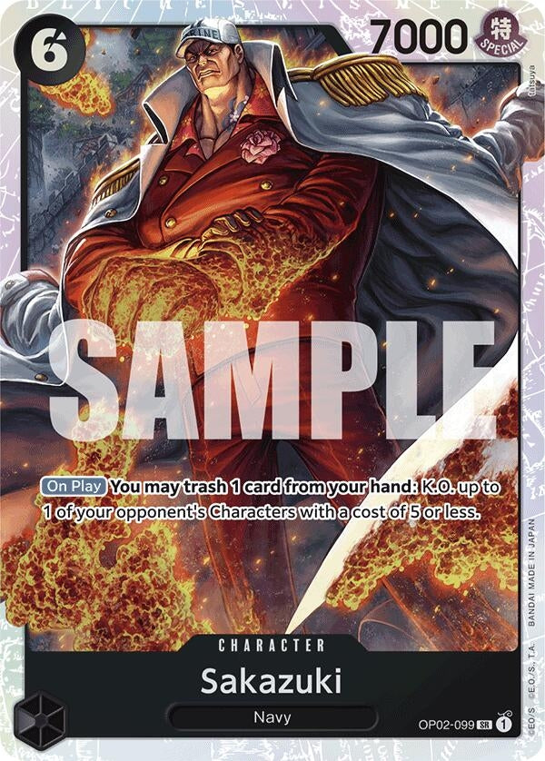 Image for Sakazuki (Reprint) (OP02-099) - One Piece Card Game