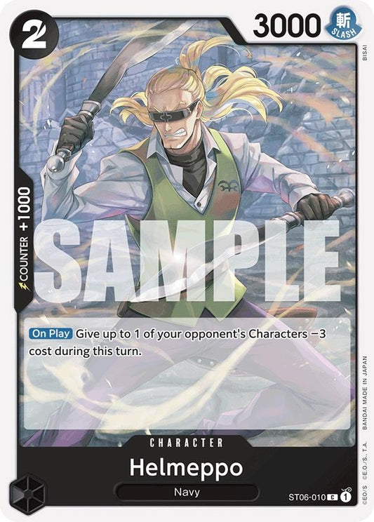 Image for Helmeppo (Reprint) (ST06-010) - One Piece Card Game