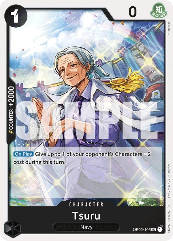 Image for Tsuru (Reprint) (OP02-106) - One Piece Card Game