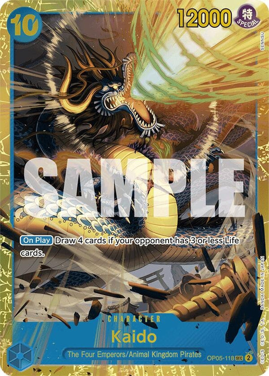 Image for Kaido (OP05-118) (Reprint) (OP05-118) - One Piece Card Game