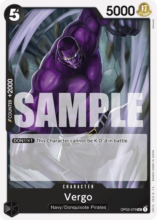 Image for Vergo (Reprint) (OP03-079) - One Piece Card Game