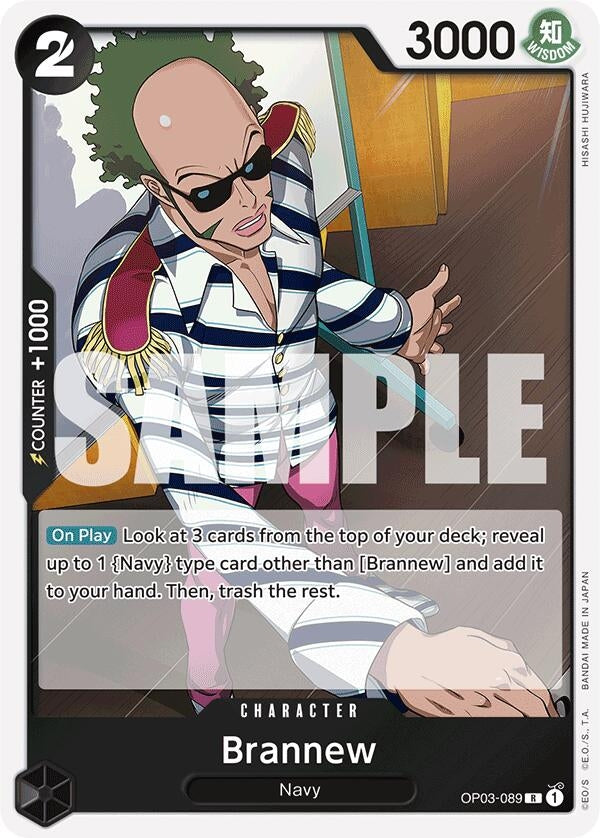 Image for Brannew (Reprint) (OP03-089) - One Piece Card Game