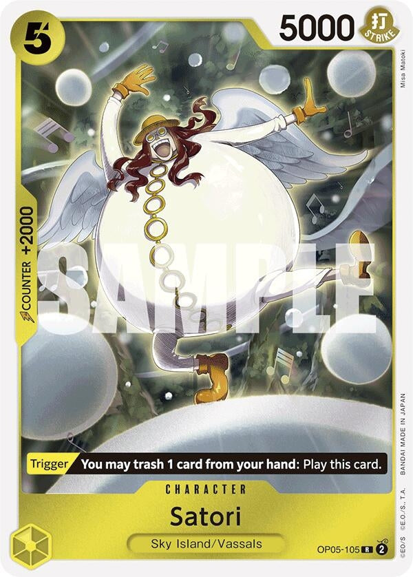 Image for Satori (Reprint) (OP05-105) - One Piece Card Game