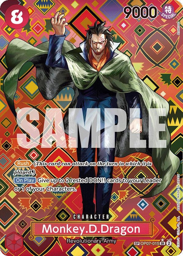 Image for Monkey.D.Dragon (SP) (OP07-015) (OP09) - One Piece Card Game