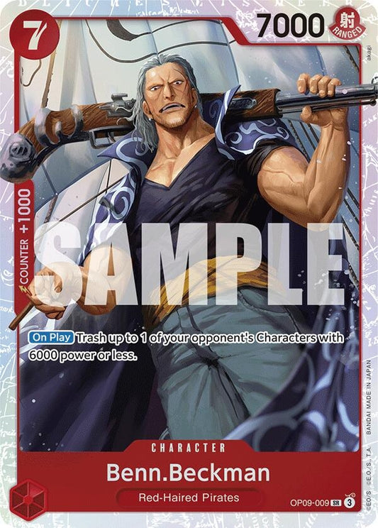 Image for Benn.Beckman (OP09-009) - One Piece Card Game