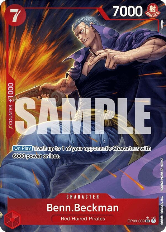 Image for Benn.Beckman (Parallel) (OP09-009) - One Piece Card Game