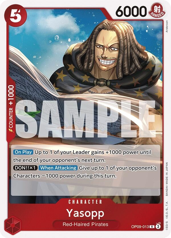 Image for Yasopp (OP09-013) - One Piece Card Game