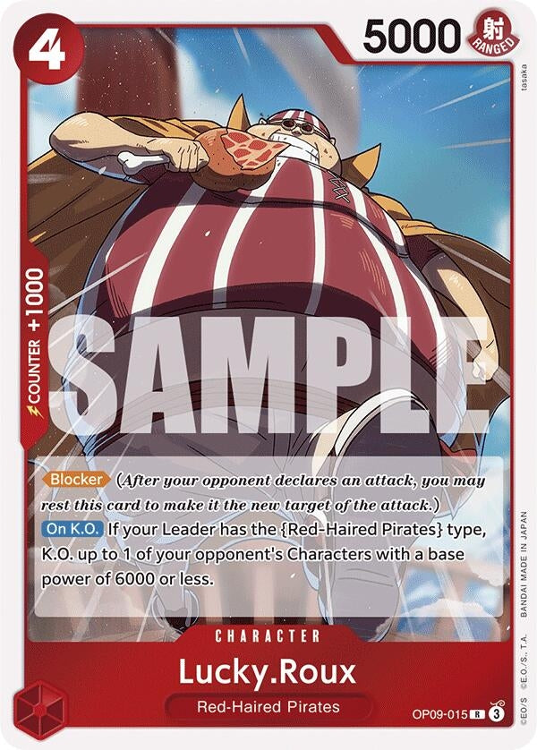 Image for Lucky.Roux (OP09-015) - One Piece Card Game