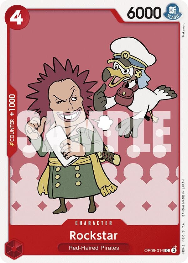 Image for Rockstar (OP09-016) - One Piece Card Game