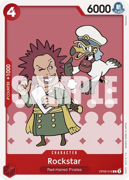 Image for Rockstar (OP09-016) - One Piece Card Game
