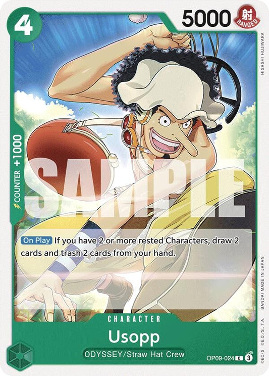 Image for Usopp (024) (OP09-024) - One Piece Card Game
