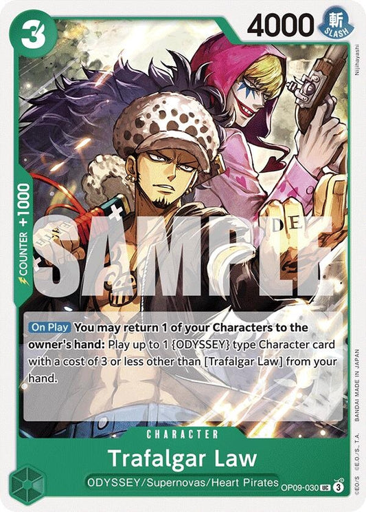 Image for Trafalgar Law (OP09-030) - One Piece Card Game