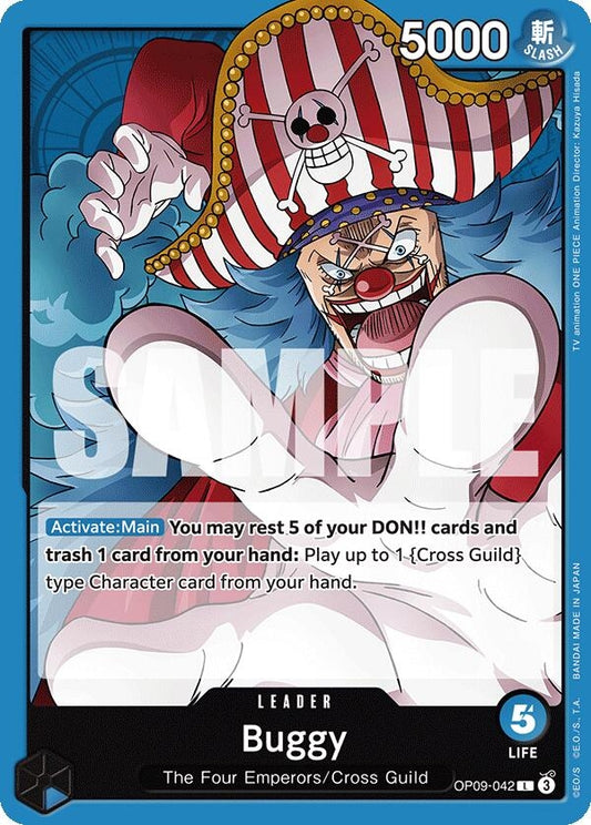 Image for Buggy (042) (OP09-042) - One Piece Card Game