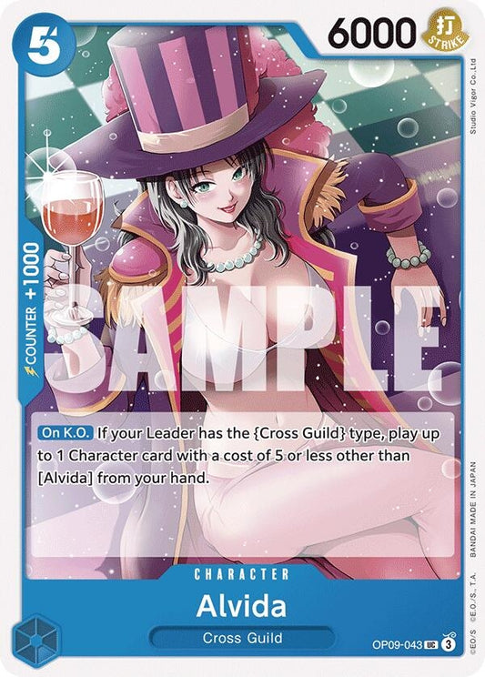 Image for Alvida (OP09-043) - One Piece Card Game