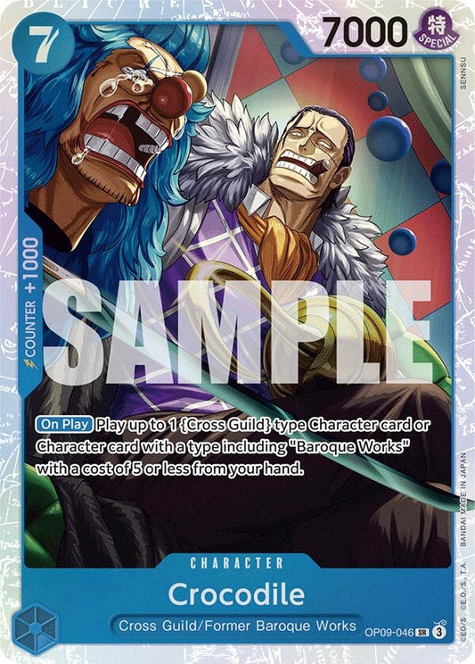Image for Crocodile (046) (OP09-046) - One Piece Card Game