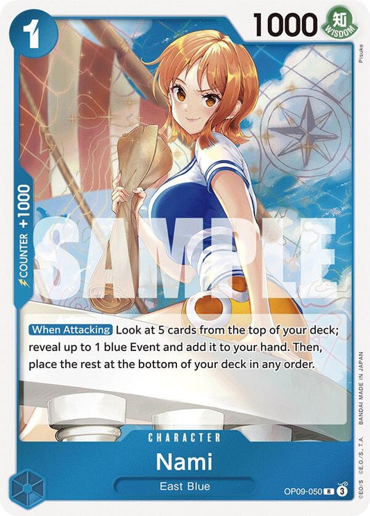 Image for Nami (050) (OP09-050) - One Piece Card Game