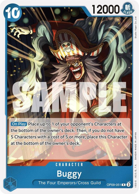 Image for Buggy (051) (OP09-051) - One Piece Card Game