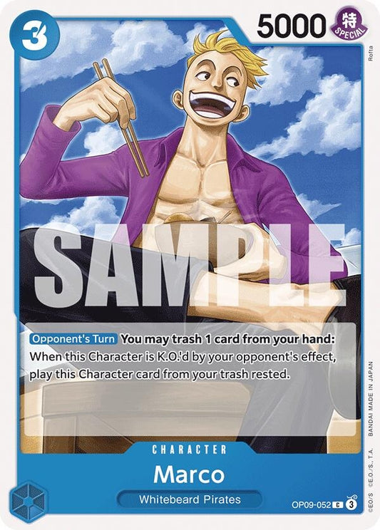 Image for Marco (OP09-052) - One Piece Card Game