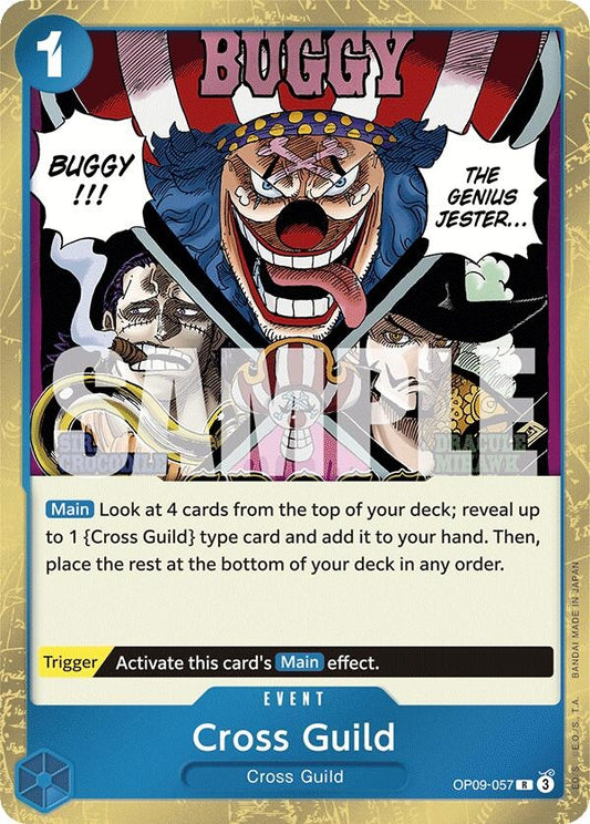 Image for Cross Guild (OP09-057) - One Piece Card Game