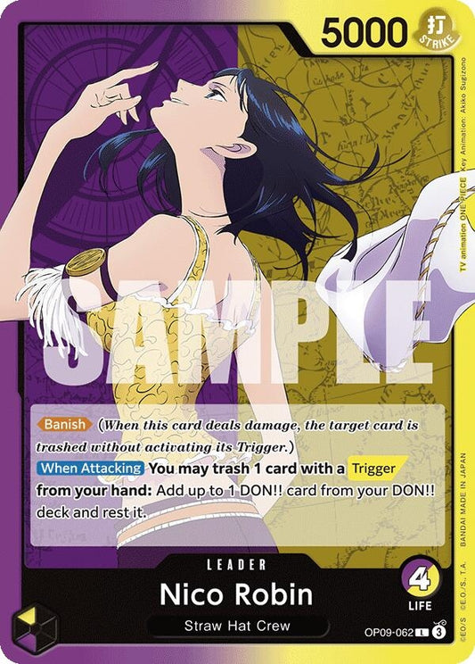 Image for Nico Robin (062) (OP09-062) - One Piece Card Game