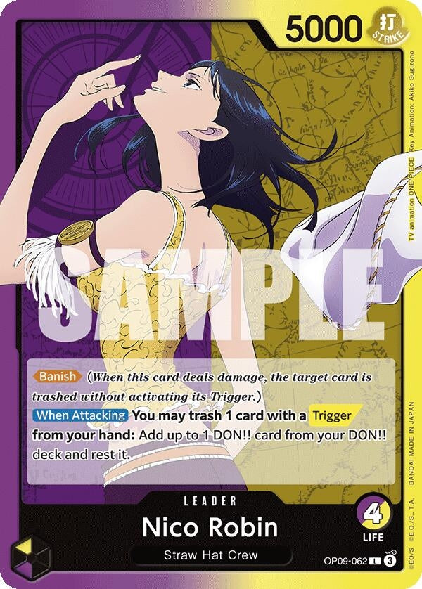 Image for Nico Robin (062) (OP09-062) - One Piece Card Game