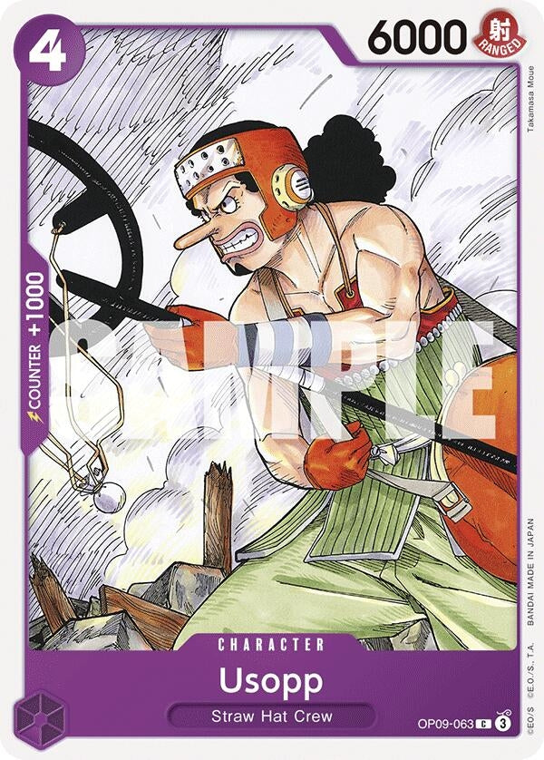 Image for Usopp (063) (OP09-063) - One Piece Card Game