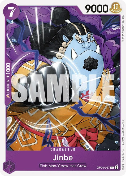 Image for Jinbe (OP09-067) - One Piece Card Game