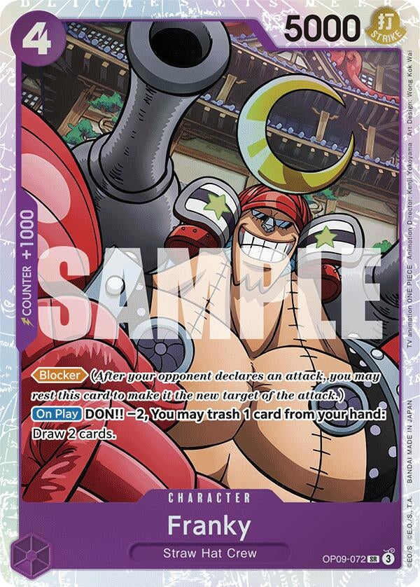 Image for Franky (OP09-072) - One Piece Card Game