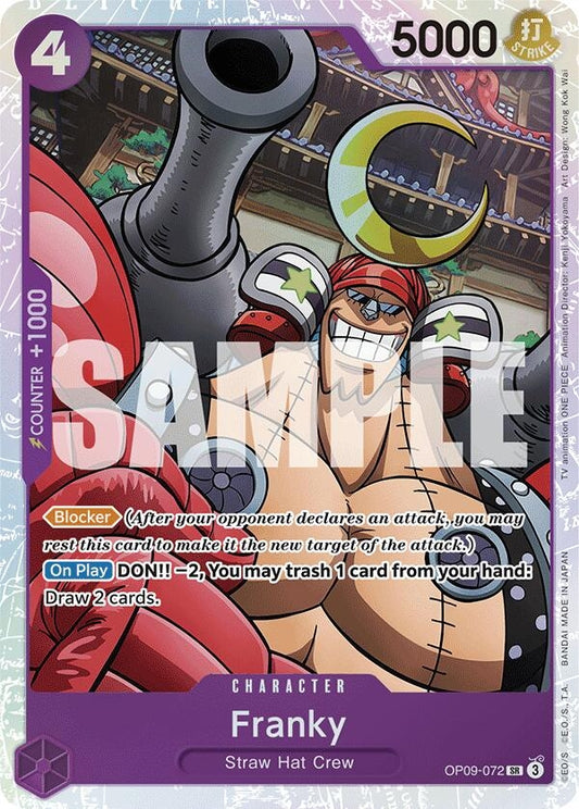 Image for Franky (OP09-072) - One Piece Card Game