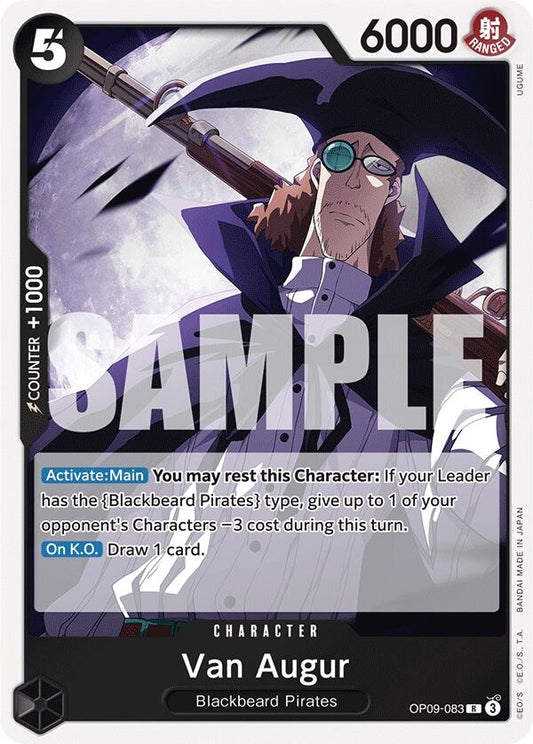 Image for Van Augur (OP09-083) - One Piece Card Game