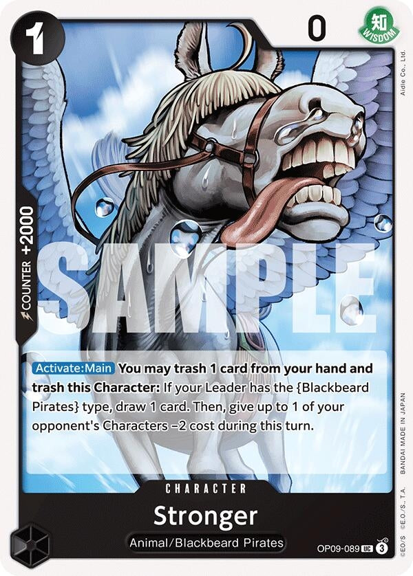 Image for Stronger (OP09-089) - One Piece Card Game