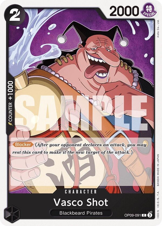 Image for Vasco Shot (OP09-091) - One Piece Card Game