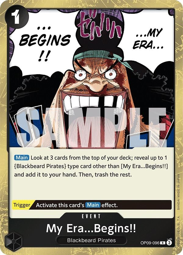 Image for My Era...Begins!! (OP09-096) - One Piece Card Game