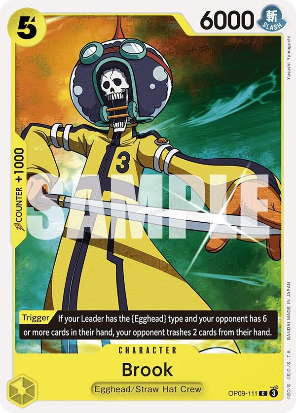 Image for Brook (111) (OP09-111) - One Piece Card Game